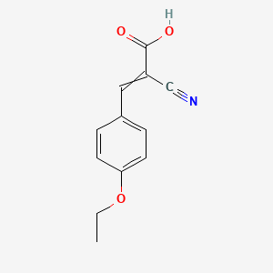 2-Cyano-3-(4-ethoxyphenyl)acrylic acid