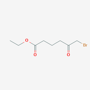 molecular formula C8H13BrO3 B13710903 Ethyl 6-bromo-5-oxohexanoate 