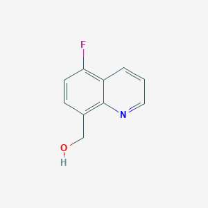molecular formula C10H8FNO B1371093 (5-Fluoroquinolin-8-yl)methanol CAS No. 1153758-16-7