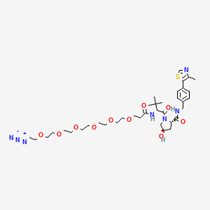 molecular formula C37H57N7O10S B13710939 (S, R, S)-AHPC-PEG6-Azide 