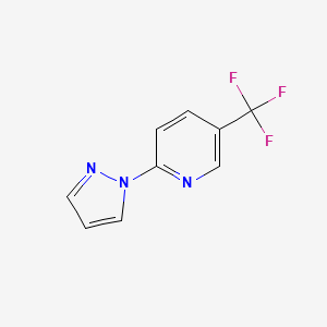 2-(1H-pyrazol-1-yl)-5-(trifluoromethyl)pyridine