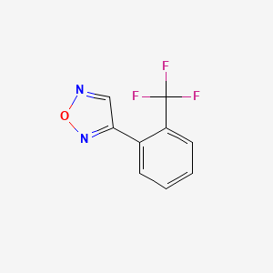 3-[2-(Trifluoromethyl)phenyl]-1,2,5-oxadiazole