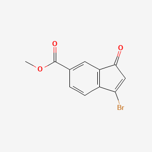 Methyl 3-Bromo-1-oxoindene-6-carboxylate