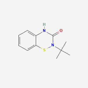 molecular formula C11H14N2OS B13711086 2-(tert-Butyl)-2H-benzo[e][1,2,4]thiadiazin-3(4H)-one 