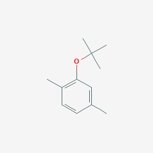 molecular formula C12H18O B13711132 2-(tert-Butoxy)-1,4-dimethylbenzene 