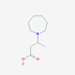 3-(1-Azepanyl)butanoic acid