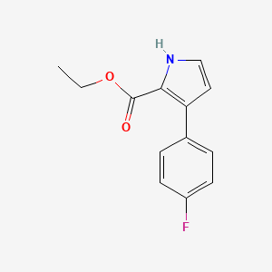 Ethyl 3-(4-Fluorophenyl)-1H-pyrrole-2-carboxylate