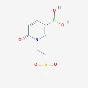 1-[2-(Methylsulfonyl)ethyl]-6-oxo-1,6-dihydropyridine-3-boronic Acid