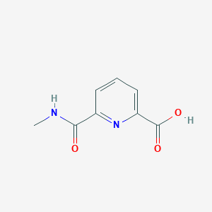 molecular formula C8H8N2O3 B1371124 6-(Methylcarbamoyl)pyridine-2-carboxylic acid CAS No. 288616-99-9