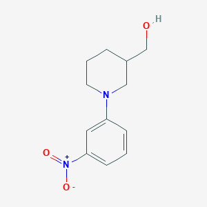 1-(3-Nitrophenyl)piperidine-3-methanol