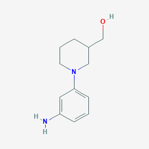 1-(3-Aminophenyl)piperidine-3-methanol