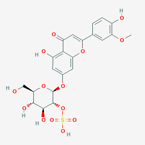 molecular formula C22H22O14S B13711292 Thalassiolin B CAS No. 518057-59-5