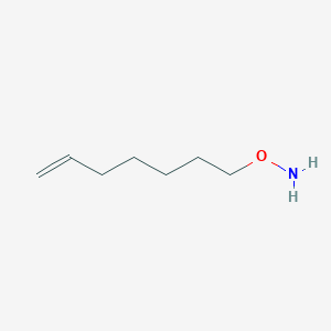 molecular formula C7H15NO B13711299 O-(hept-6-en-1-yl)hydroxylamine 