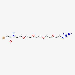 Bromoacetamido-PEG4-azide