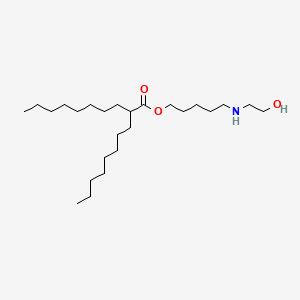 5-(2-Hydroxyethylamino)pentyl 2-octyldecanoate