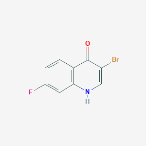 3-Bromo-7-fluoro-4-hydroxyquinoline