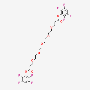 molecular formula C26H26F8O9 B13711476 Tfp-peg5-tfp 