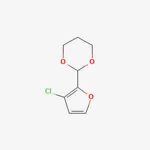 2-(3-Chloro-2-furyl)-1,3-dioxane