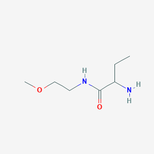 2-Amino-N-(2-methoxy-ethyl)-butyramide