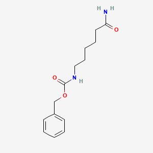 molecular formula C14H20N2O3 B13711608 6-(Cbz-amino)hexanamide CAS No. 53299-81-3