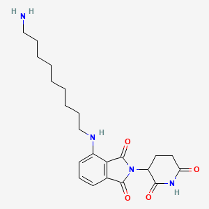 4-((9-Aminononyl)amino)-2-(2,6-dioxopiperidin-3-yl)isoindoline-1,3-dione