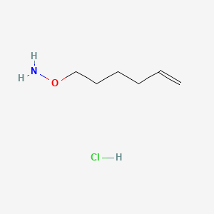 molecular formula C6H14ClNO B13711662 O-(5-Hexenyl)hydroxylamine Hydrochloride 