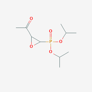 molecular formula C10H19O5P B13711695 Diisopropyl (3-acetyloxiran-2-yl)phosphonate CAS No. 89020-96-2