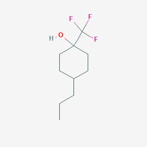 4-Propyl-1-(trifluoromethyl)cyclohexanol