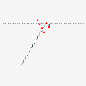 molecular formula C53H100O6 B13711750 1-Oleoyl-2,3-dipalmitoyl-rac-glycerol 