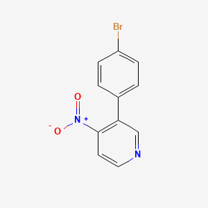 3-(4-Bromophenyl)-4-nitropyridine