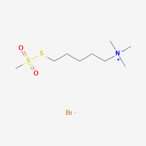 [5-(Trimethylammonium)pentyl] Methanethiosulfonate Bromide