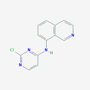 N-(2-Chloro-4-pyrimidinyl)isoquinolin-8-amine