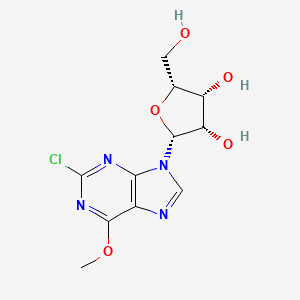 (2R,3S,4R,5R)-2-(2-chloro-6-methoxypurin-9-yl)-5-(hydroxymethyl)oxolane-3,4-diol