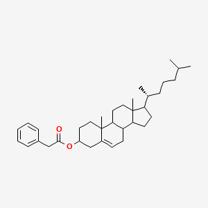 3beta-Hydroxy-5-cholestene 3-phenylacetate, 5-Cholesten-3beta-ol 3-phenylacetate