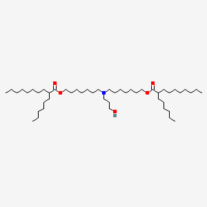 molecular formula C49H97NO5 B13711838 ((3-Hydroxypropyl)azanediyl)bis(heptane-7,1-diyl) bis(2-hexyldecanoate) 