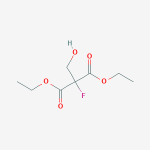 molecular formula C8H13FO5 B13711855 Diethyl 2-fluoro-2-(hydroxymethyl)malonate 