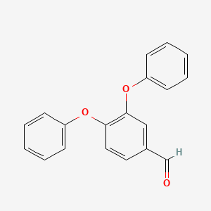 molecular formula C19H14O3 B13711903 3,4-Diphenoxybenzaldehyde 