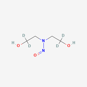 Nitrosobis(2-hydroxyethyl)amine-d4