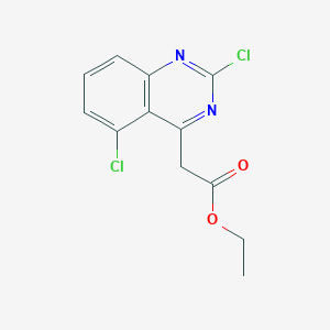 Ethyl 2,5-Dichloroquinazoline-4-acetate