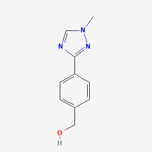 (4-(1-Methyl-1H-1,2,4-triazol-3-yl)phenyl)methanol