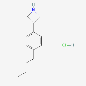 3-(4-Butylphenyl)azetidine Hydrochloride