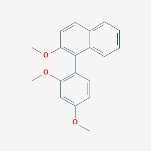 1-(2,4-Dimethoxyphenyl)-2-methoxynaphthalene