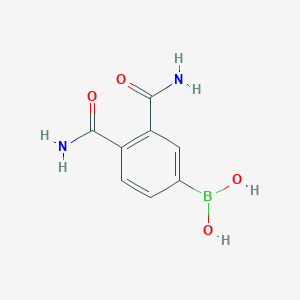 3,4-Dicarbamoylphenylboronic acid