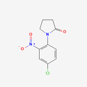 1-(4-Chloro-2-nitrophenyl)-2-pyrrolidinone