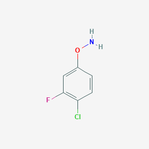 O-(4-Chloro-3-fluorophenyl)hydroxylamine