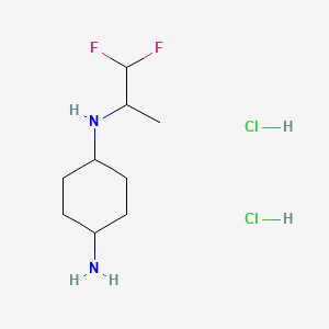 trans-N1-(1,1-Difluoro-2-propyl)-1,4-cyclohexanediamine Dihydrochloride