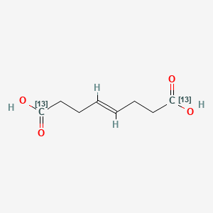 (E)-(1,8-13C2)oct-4-enedioic acid