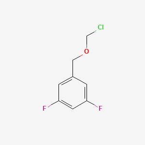 1-[(Chloromethoxy)methyl]-3,5-difluorobenzene