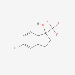 5-Chloro-1-(trifluoromethyl)-1-indanol