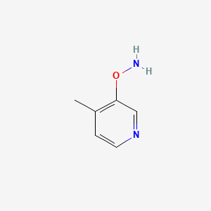 molecular formula C6H8N2O B13712471 O-(4-Methyl-3-pyridyl)hydroxylamine 